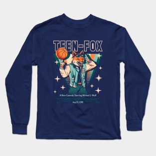 Teen Fox Long Sleeve T-Shirt